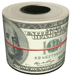 Okrągła tapicerowana pufa z nadrukiem 18 wzorów - Klimer 8X