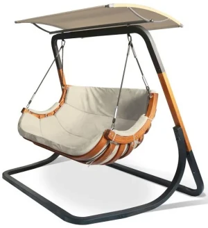 Fotel wiszący podwójny z daszkiem - Oreso 5X