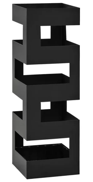 Czarny designerski parasolnik - Horux 2S