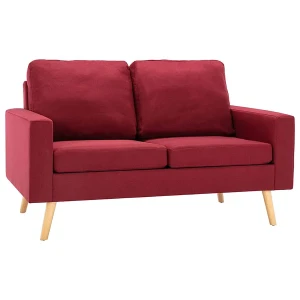 2-osobowa sofa czerwone wino - Muria 2Q