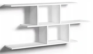 Biała skandynawska półka ścienna - Sonelo