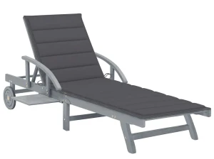 Ciemnoszary leżak ogrodowy - Irvine