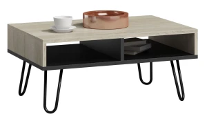 Nowoczesny stolik do salonu dąb sonoma - Deti