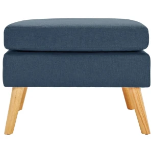 Niebieska kwadratowa pufa - Swees