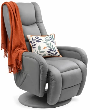 Rozkładany obrotowy fotel wypoczynkowy Litos