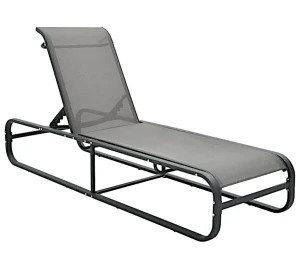 Solidny szary leżak ogrodowy - Balfis