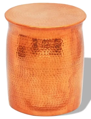 Stolik kawowy w kolorze mosiądzu - Nivelen