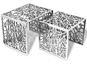 2 stoliki lustrzane na kawę - Andros