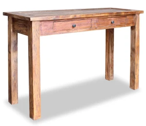 Drewniana konsola z szufladami - Manson