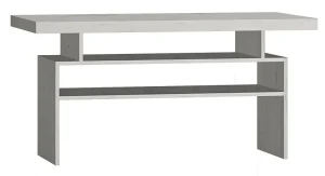 Ława dwupoziomowa kraft biały - Filin 14X