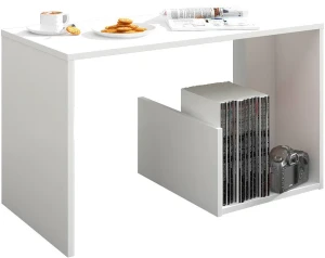 Biały stolik kawowy do salonu - Zenda