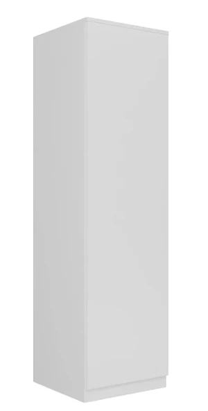 Biała wąska szafa - Anthony