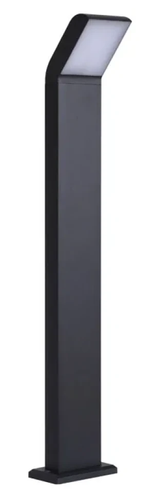 Czarna nowoczesna stojąca lampa ogrodowa LED - S345-Lucida