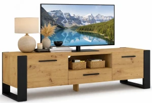 Szafka RTV dąb artisan - Everol 3X