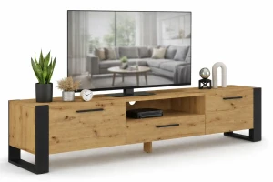 Szafka RTV dąb artisan 200 - Everol 4X