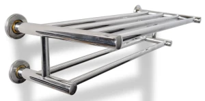 Wieszak łazienkowy naścienny ze stali nierdzewnej - Vincent 4X