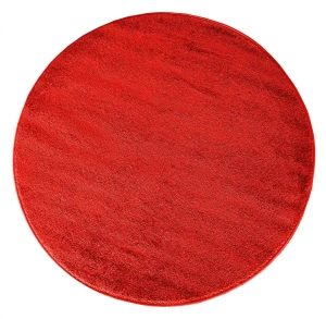 Czerwony okrągły elegancki dywan - Yoko 3X