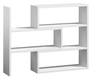 Biały regał z półkami - Inglis 2