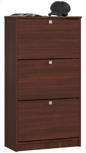 Szafka na buty w kolorze wenge - Kogito