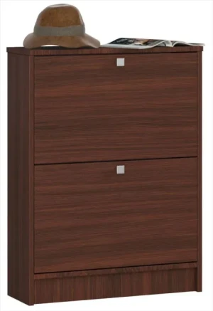 Szafka na buty w kolorze wenge - Abetti