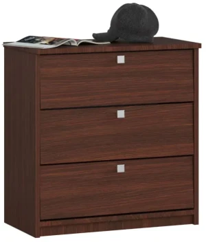 Szafka na buty w kolorze wenge - Rifel