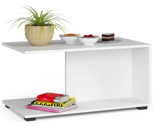 Biały stoliczek kawowy do salonu - Fiksi