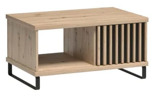 Stolik kawowy z lamelowym frontem - Rovel 10X