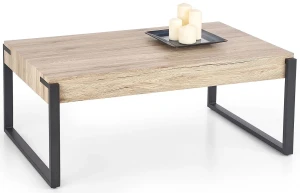 Prostokątna ława dąb san remo - Evon