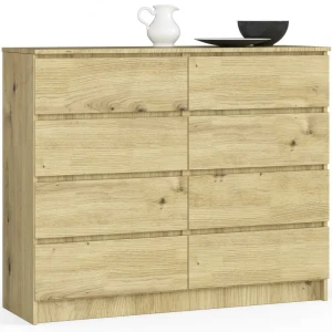 Komoda do salonu dąb artisan - Sarleto 3X