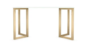 Skandynawskie biurko z białym blatem - Vios 3X