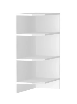 Dolna półka narożna do kuchni biała - Algare 23X 30 cm