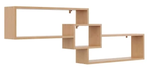 Skandynawska półka na książki w kolorze buk - Froslin