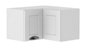 Górna szafka kuchenna narożna biała - Algare 44X 60 cm