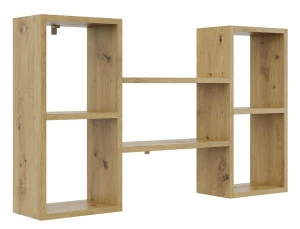Półka ścienna wisząca w kolorze dąb artisan - Scarpi 2X