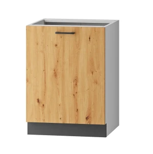 Dolna szafka kuchenna dąb artisan - Dantis 9X 60 cm