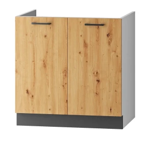 Szafka kuchenna pod zlew dąb artisan - Dantis 13X 80cm