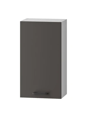 Górna szafka z jednym frontem szara - Dantis 23X 40cm