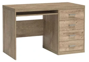 Biurko komputerowe 120x60 dąb ribbeck - Leticia 17X
