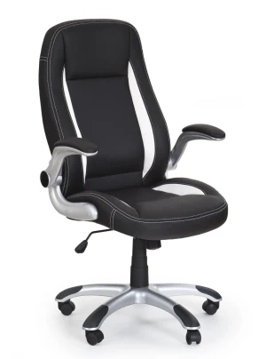 Fotel obrotowy do gabinetu Ikariv - czarny