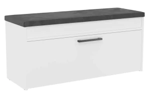 Biała skandynawska szafka na buty - Frelox 4X