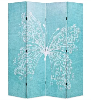 Parawan z nadrukiem motyla - Lanard 3X 160 x 170 cm