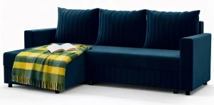 Granatowy narożnik rozkładany - Nalim