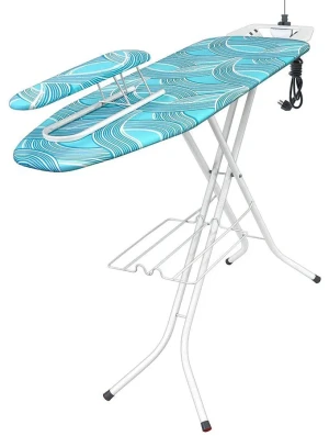 Niebieska deska do prasowania z rękawnikiem - Estre