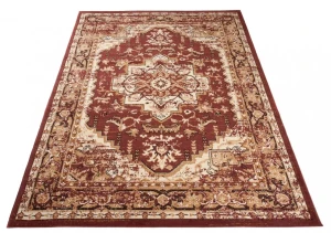 Brązowy dywan klasyczny - Gizasa 3X