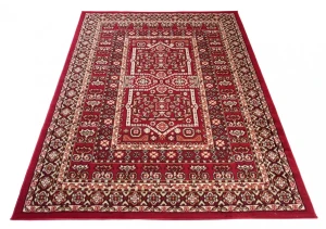 Bordowy dywan vintage - Zibo