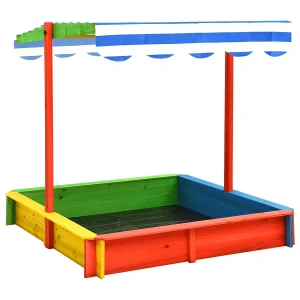 Piaskownica z regulowanym daszkiem - Varia 5X