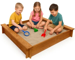 Klasyczna drewniana piaskownica - Keny