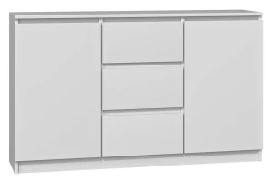 Biała komoda kuchenna 120 cm Suso