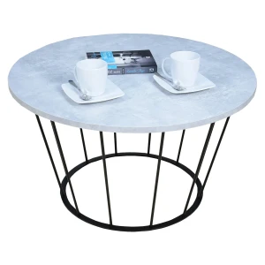 Industrialny stolik kawowy beton - Melbro 4X