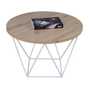 Skandynawski stolik kawowy dąb artisan - Tympa 5X